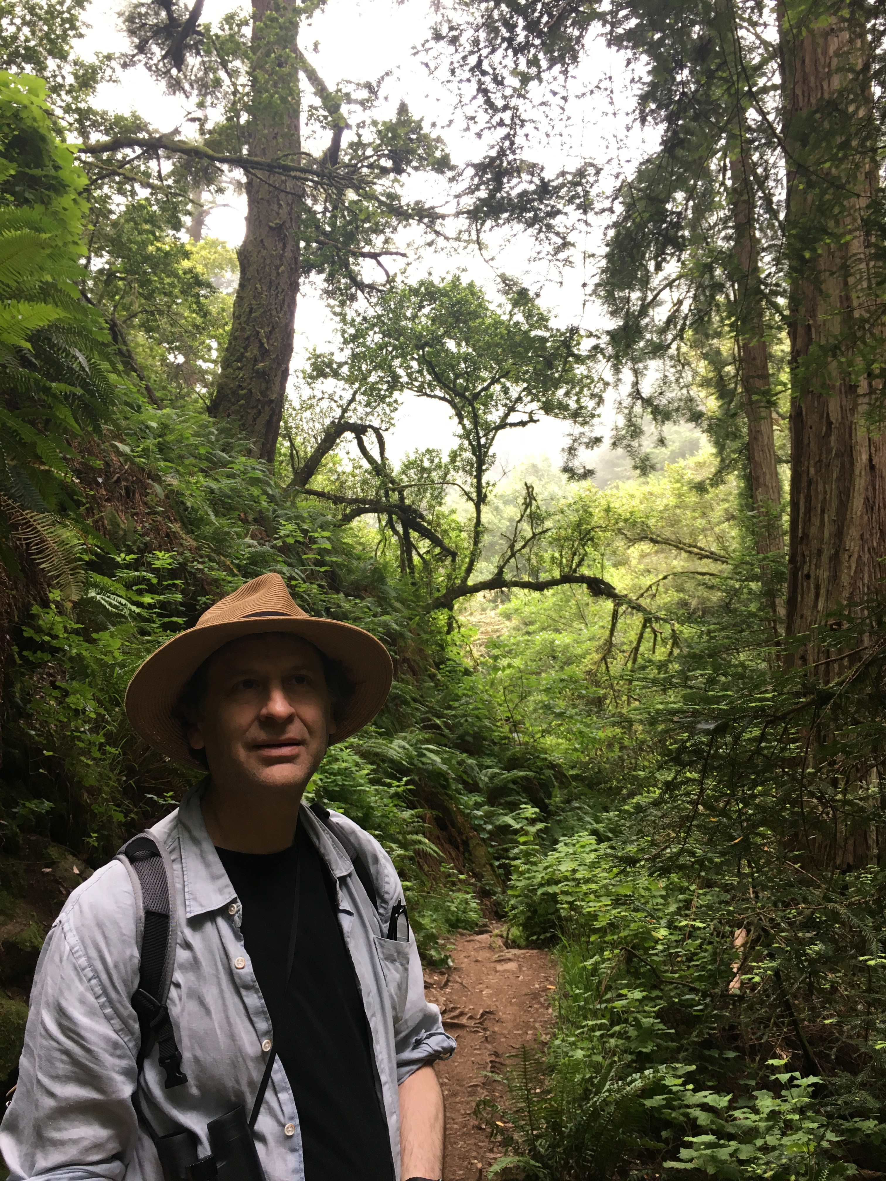 man in a hat