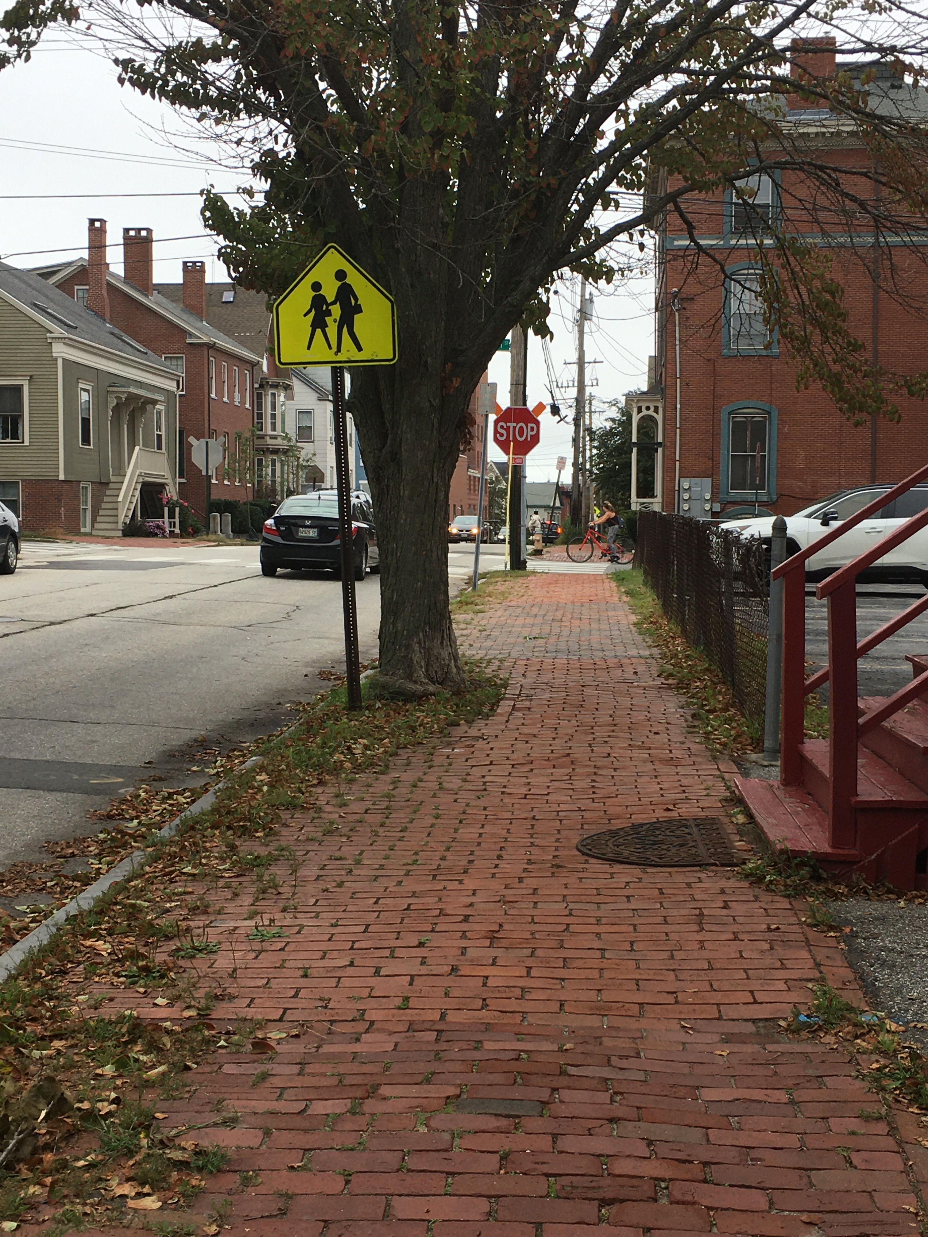 looking east on Spring Street