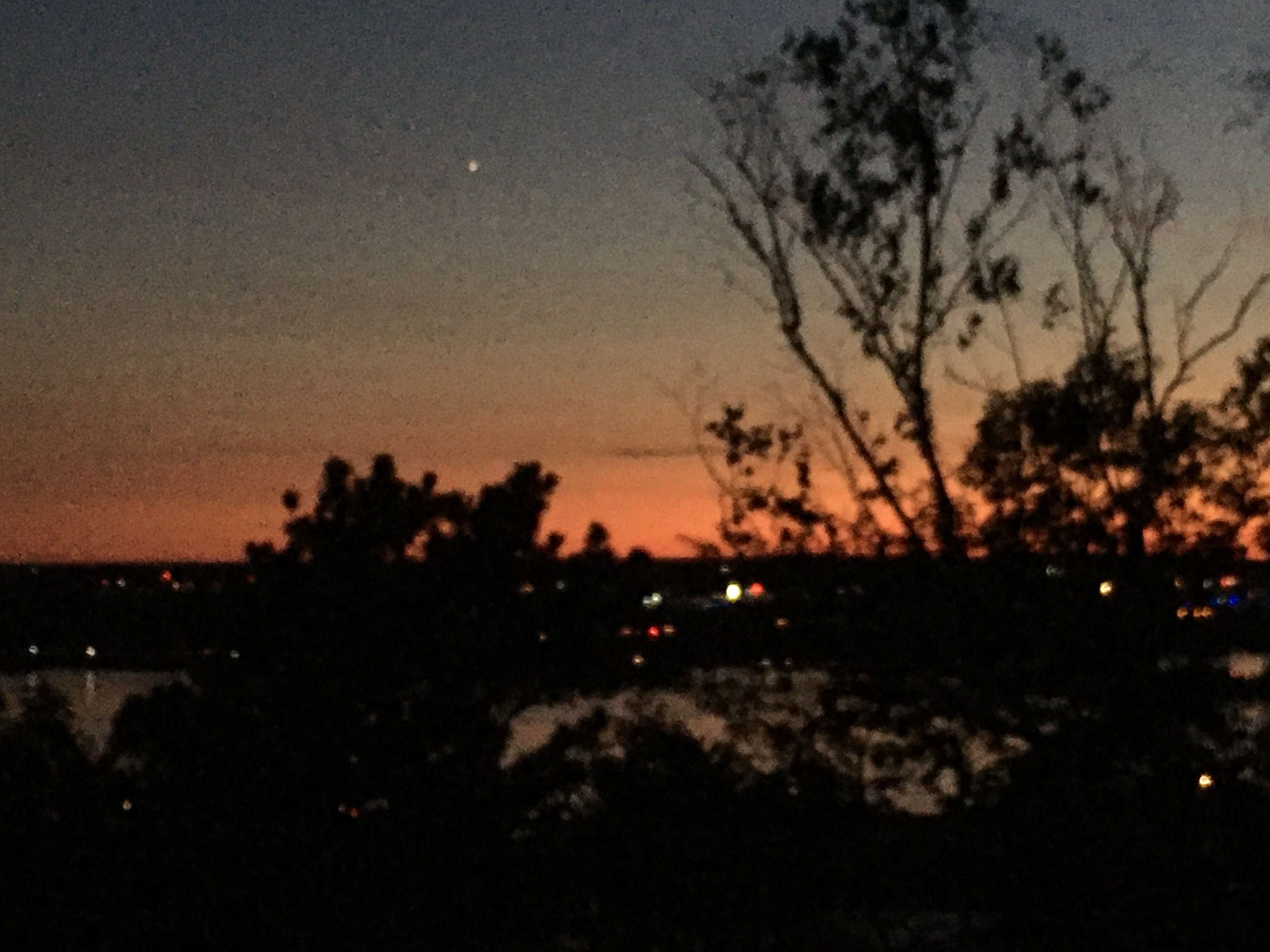 Sunset with Venus