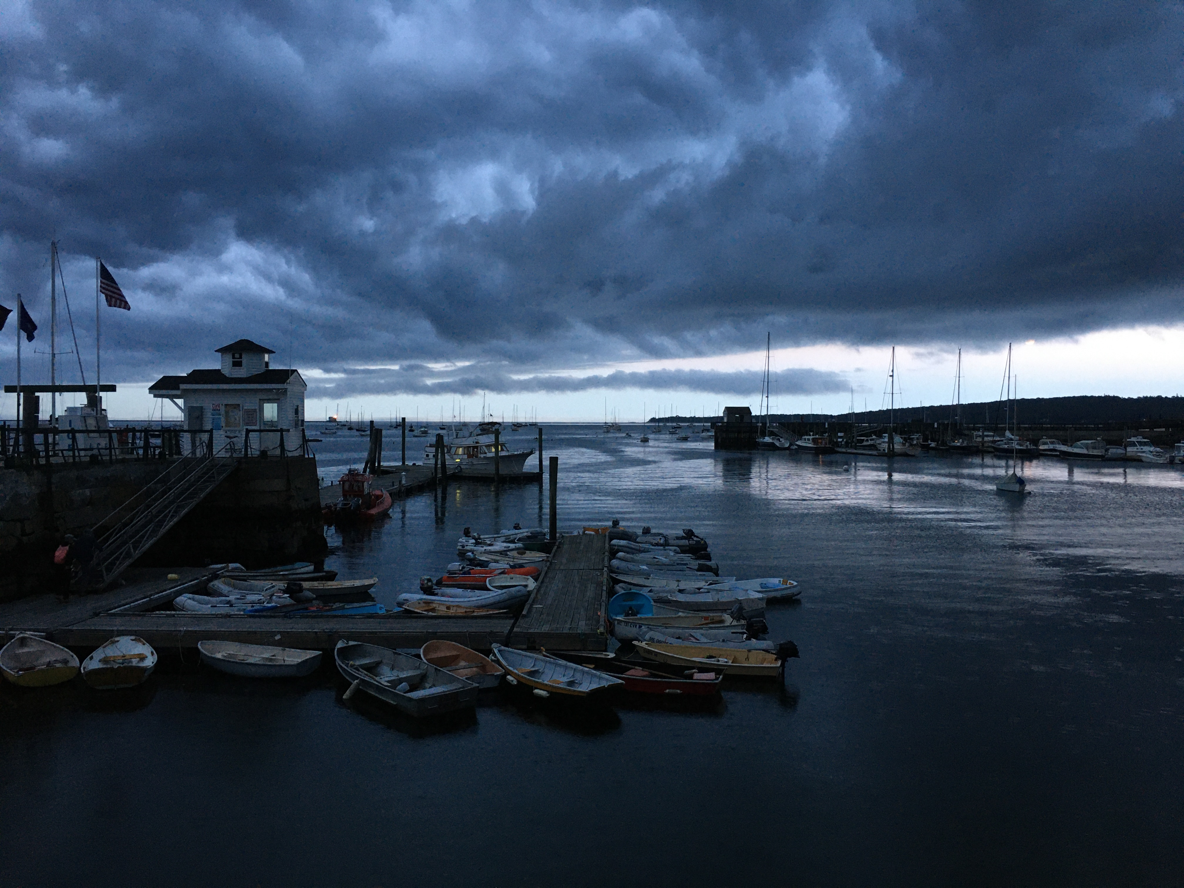 storm over the bay