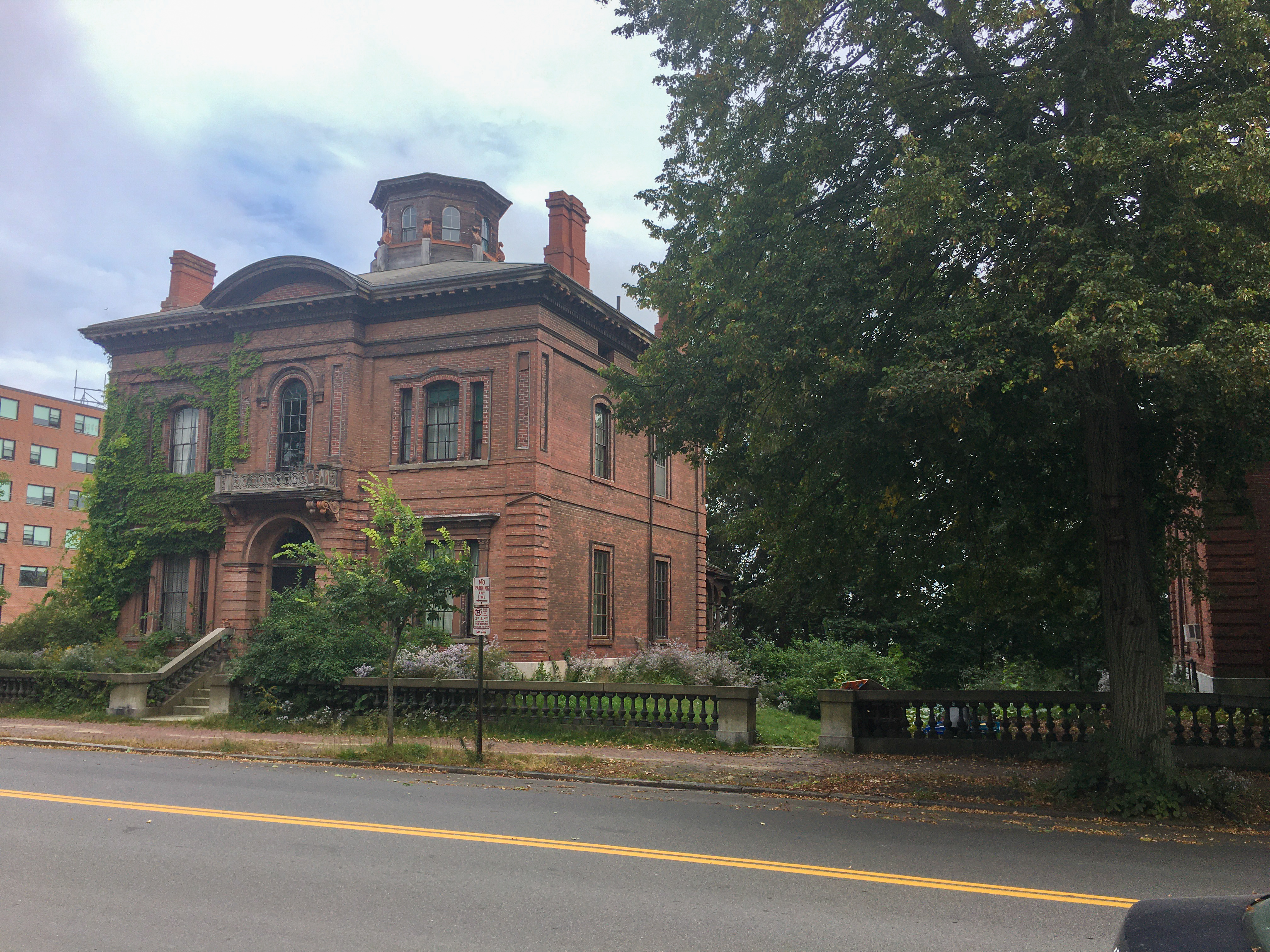 nice brick house