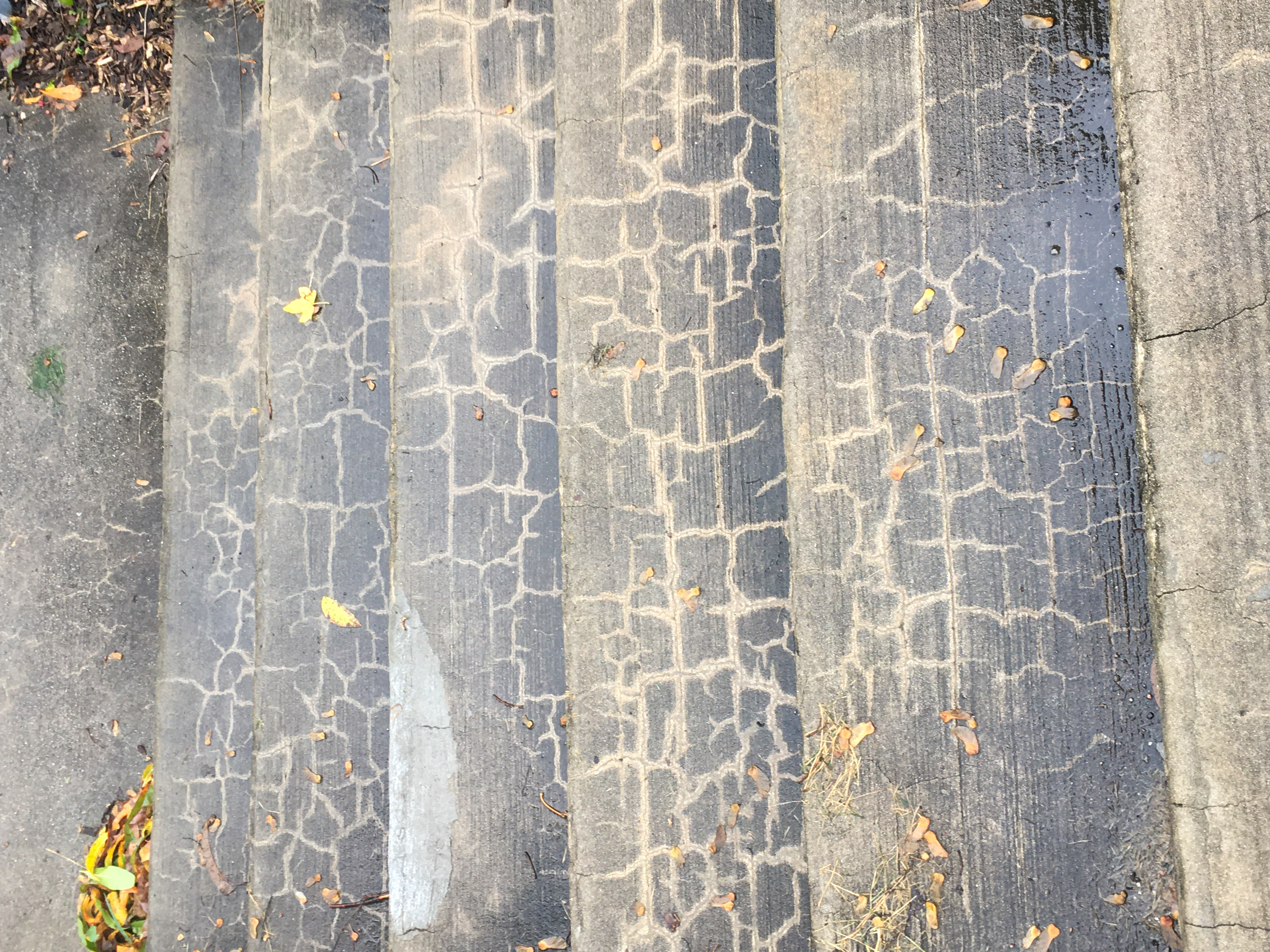 stairway with pattern 