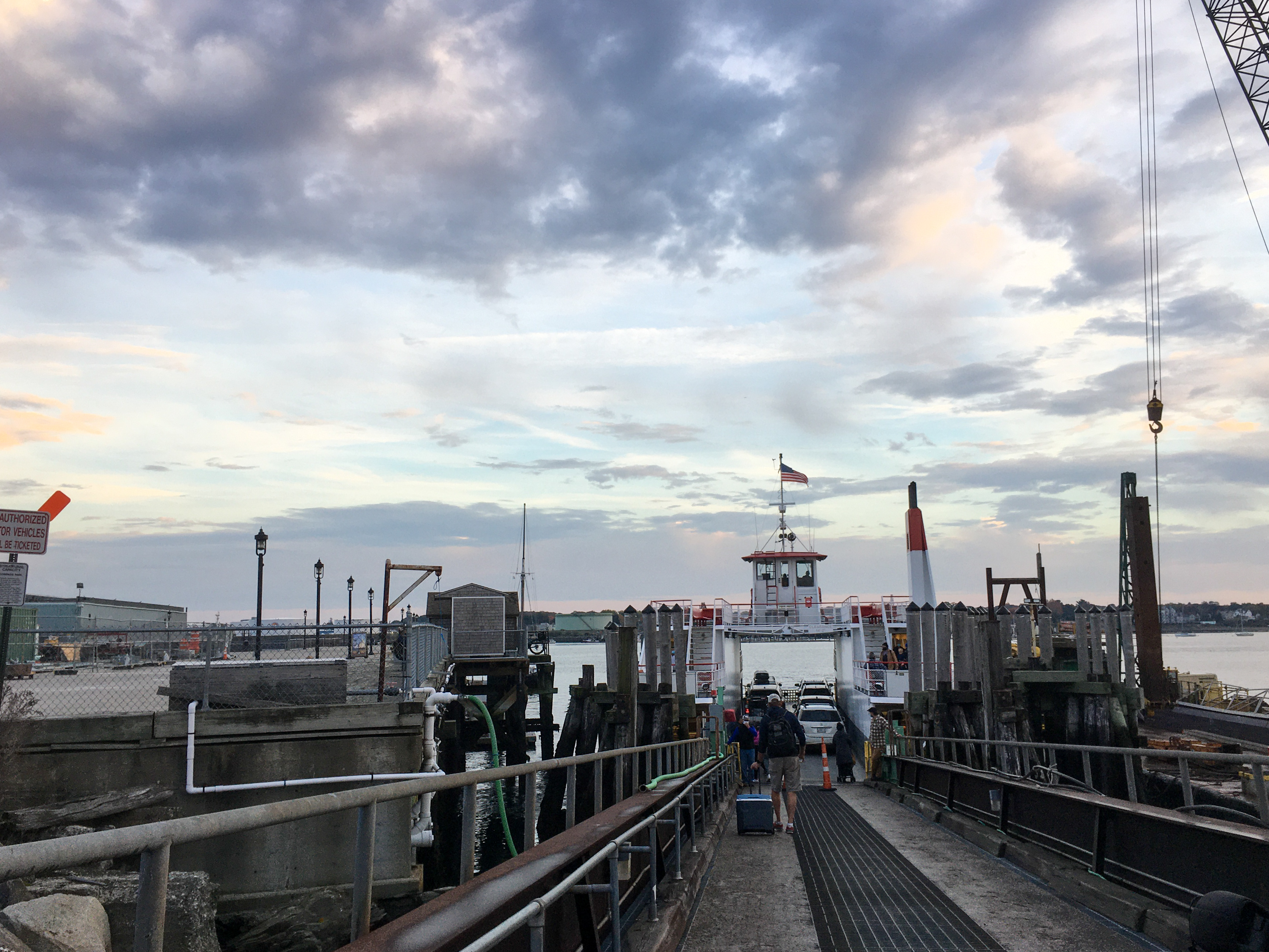 entrance to the ferry boat