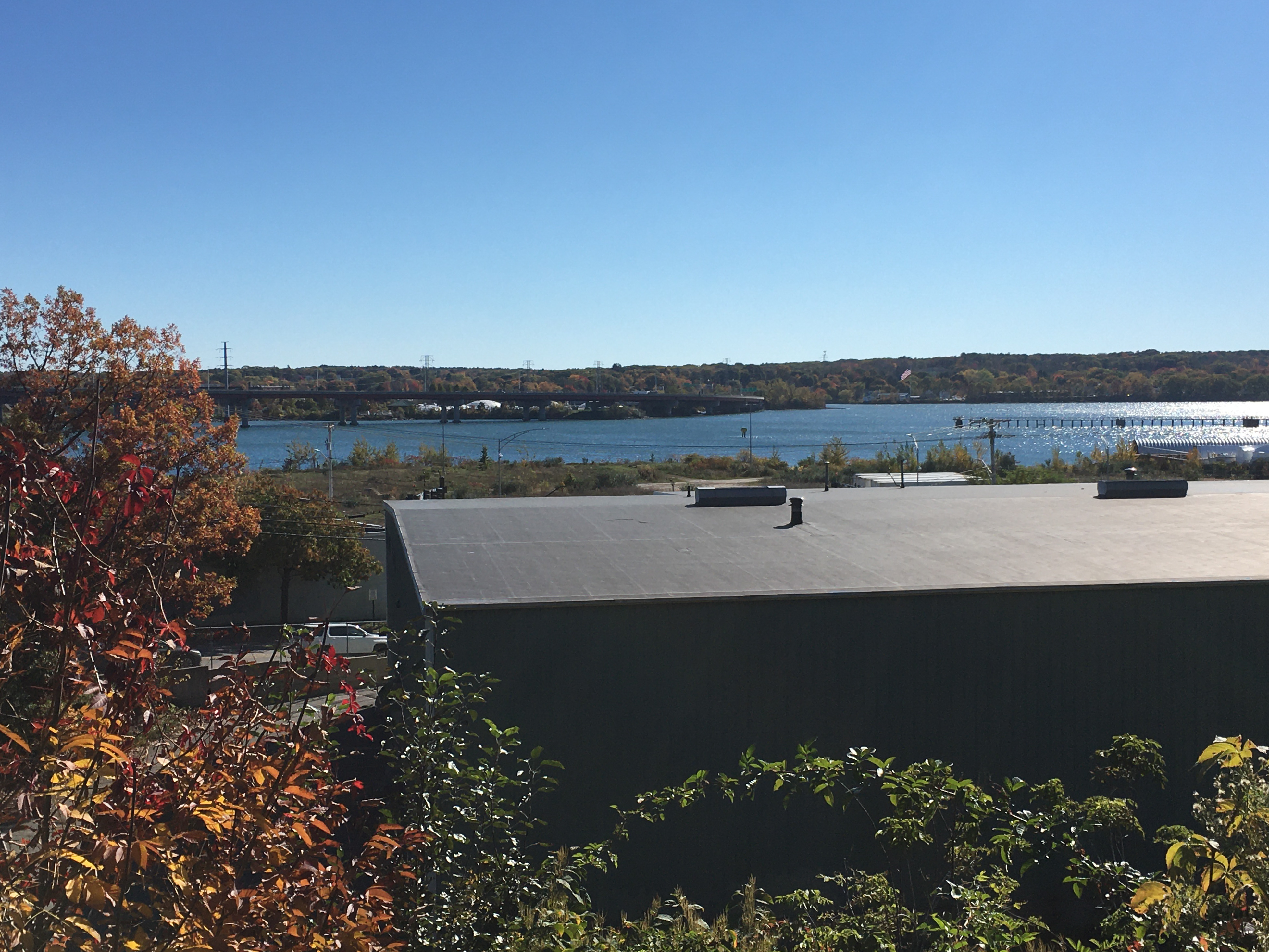 view of the Fore River