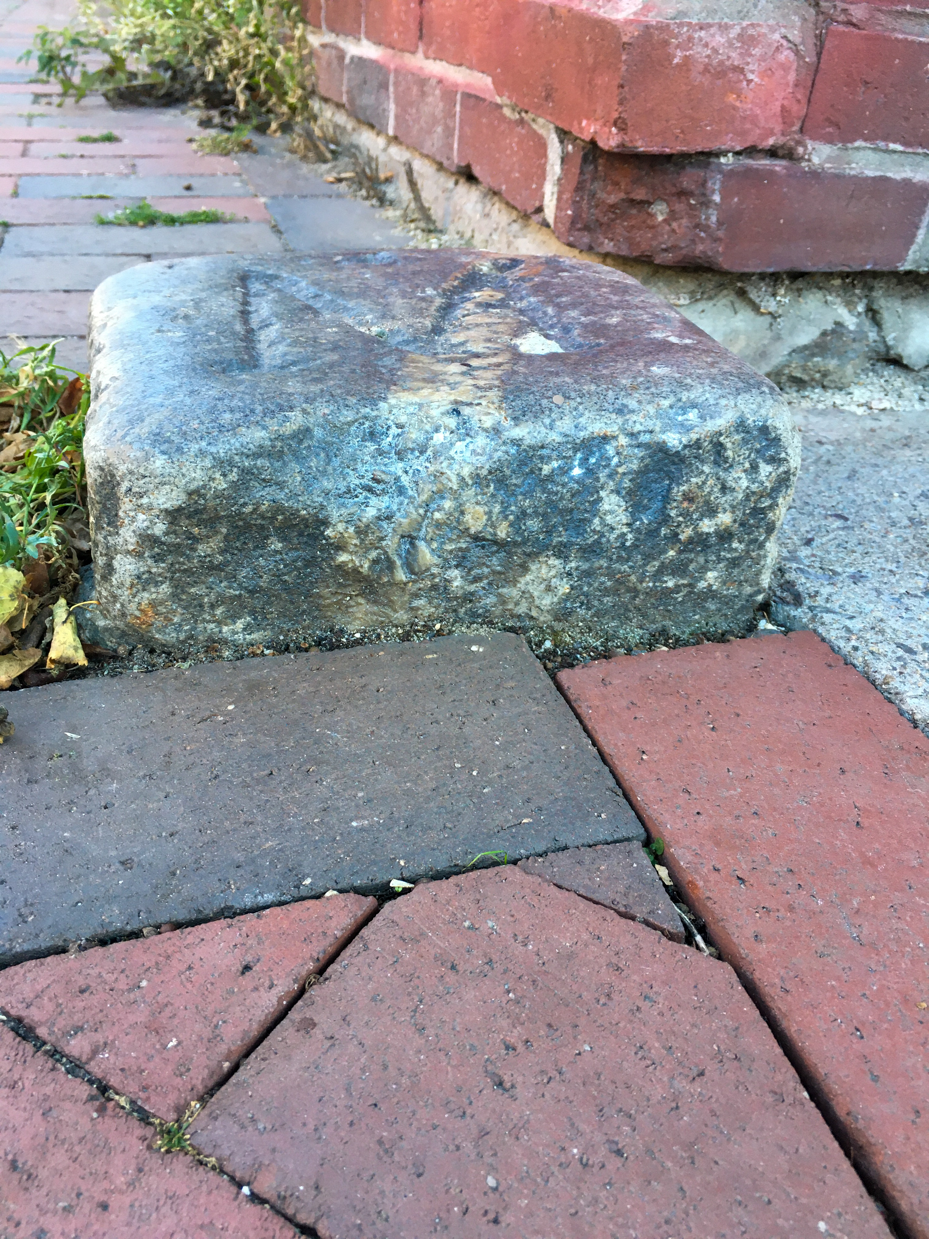 sideview of the carriage block