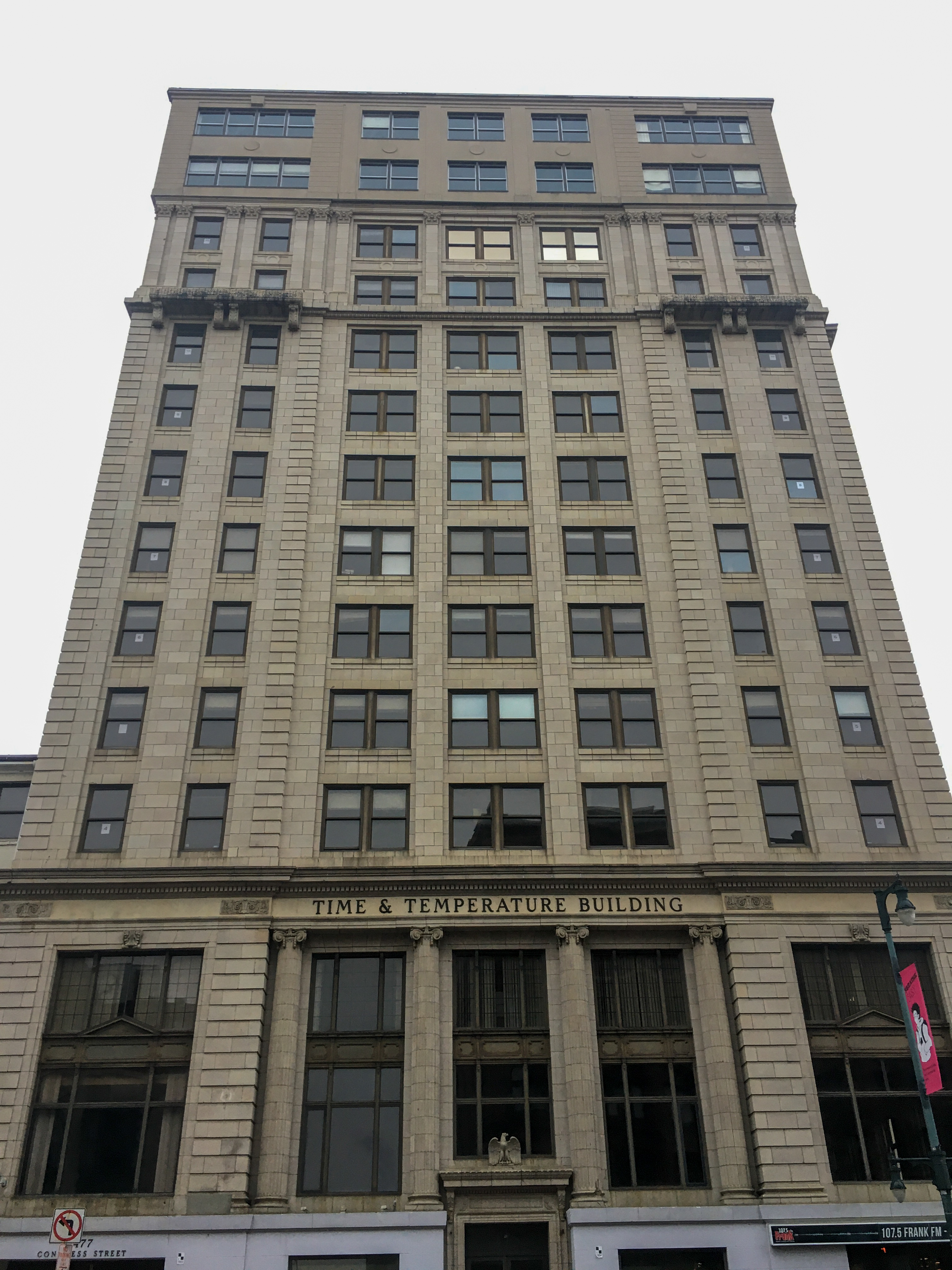 Time and Temperature Building in Portland Maine