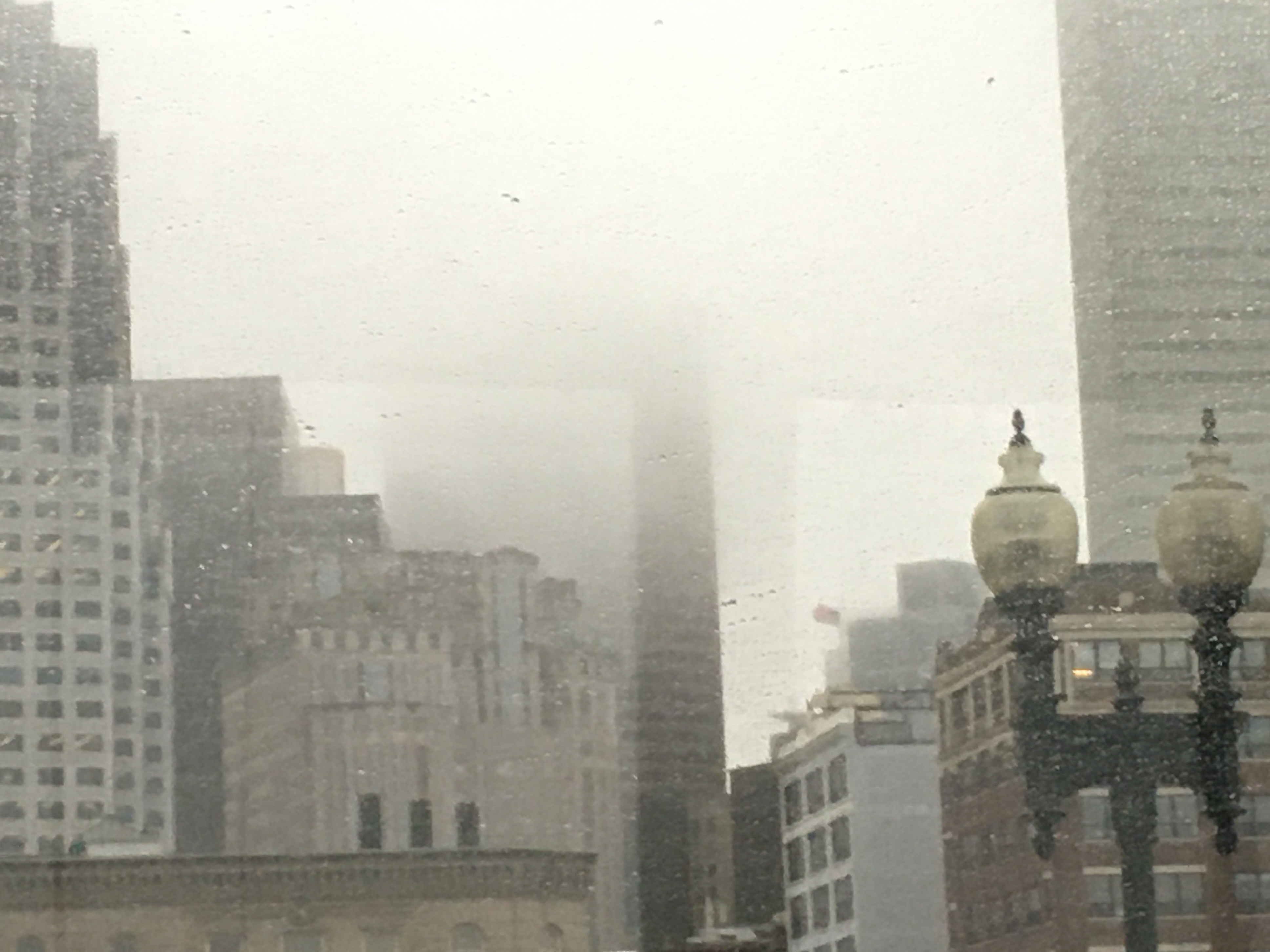 Boston view of the buildings