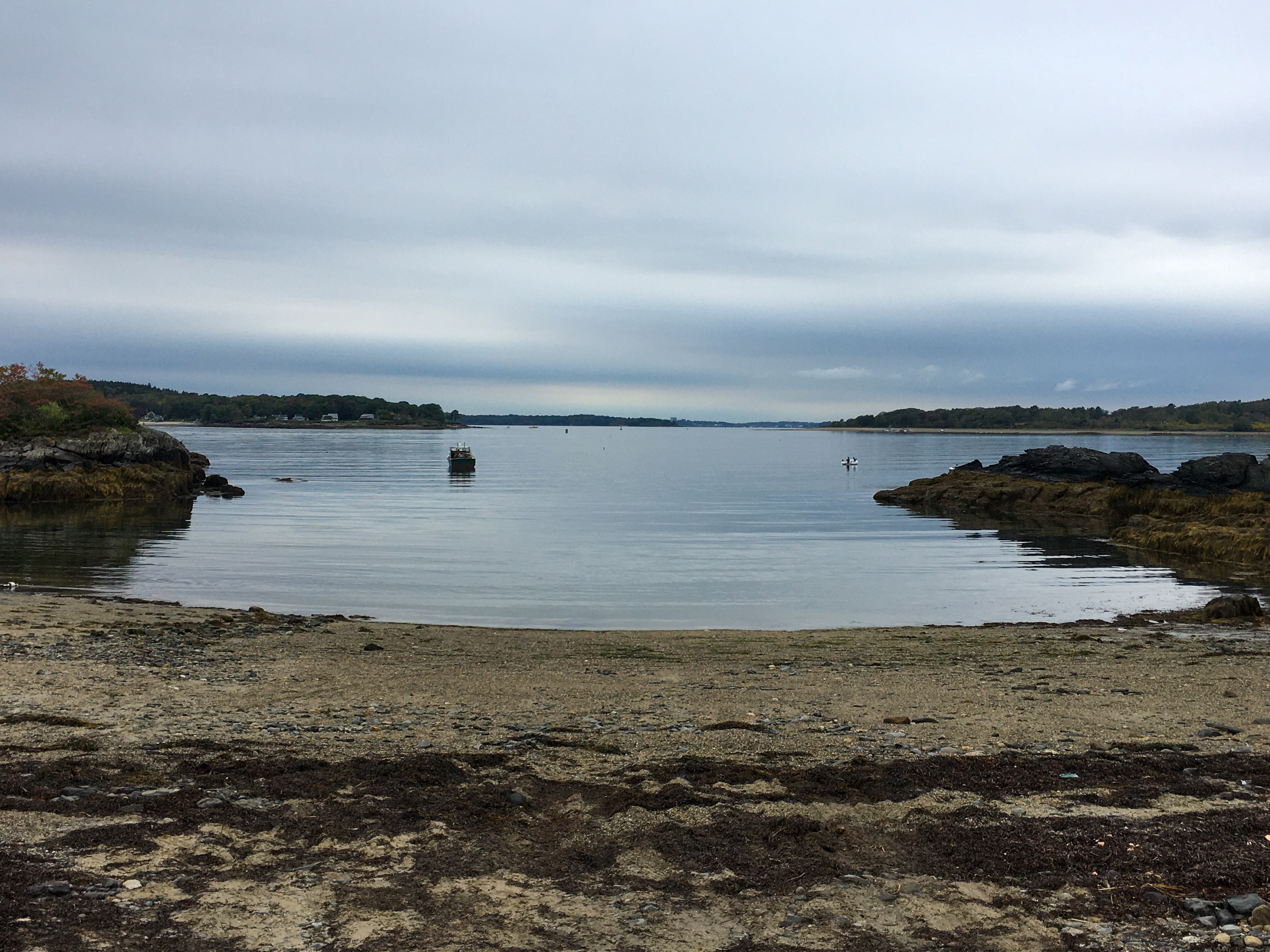 view of a little cove