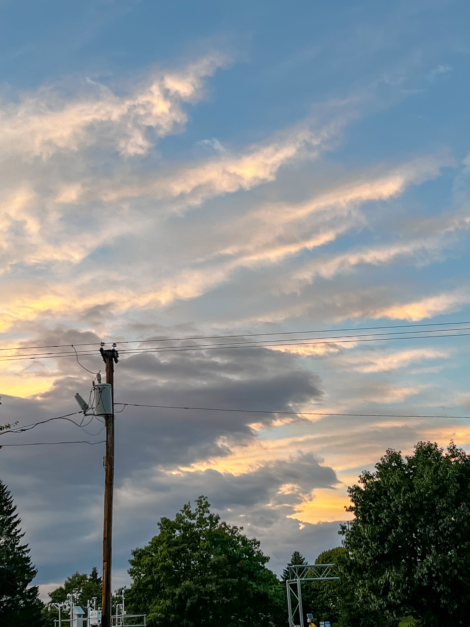 cloud show after the rains