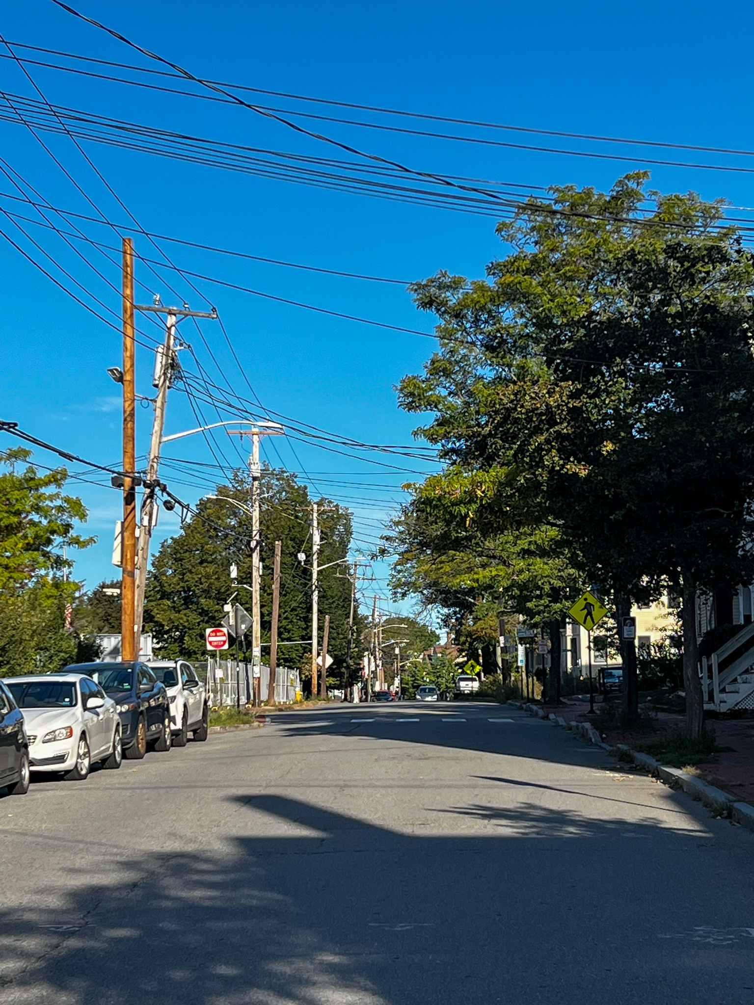 morning street view
