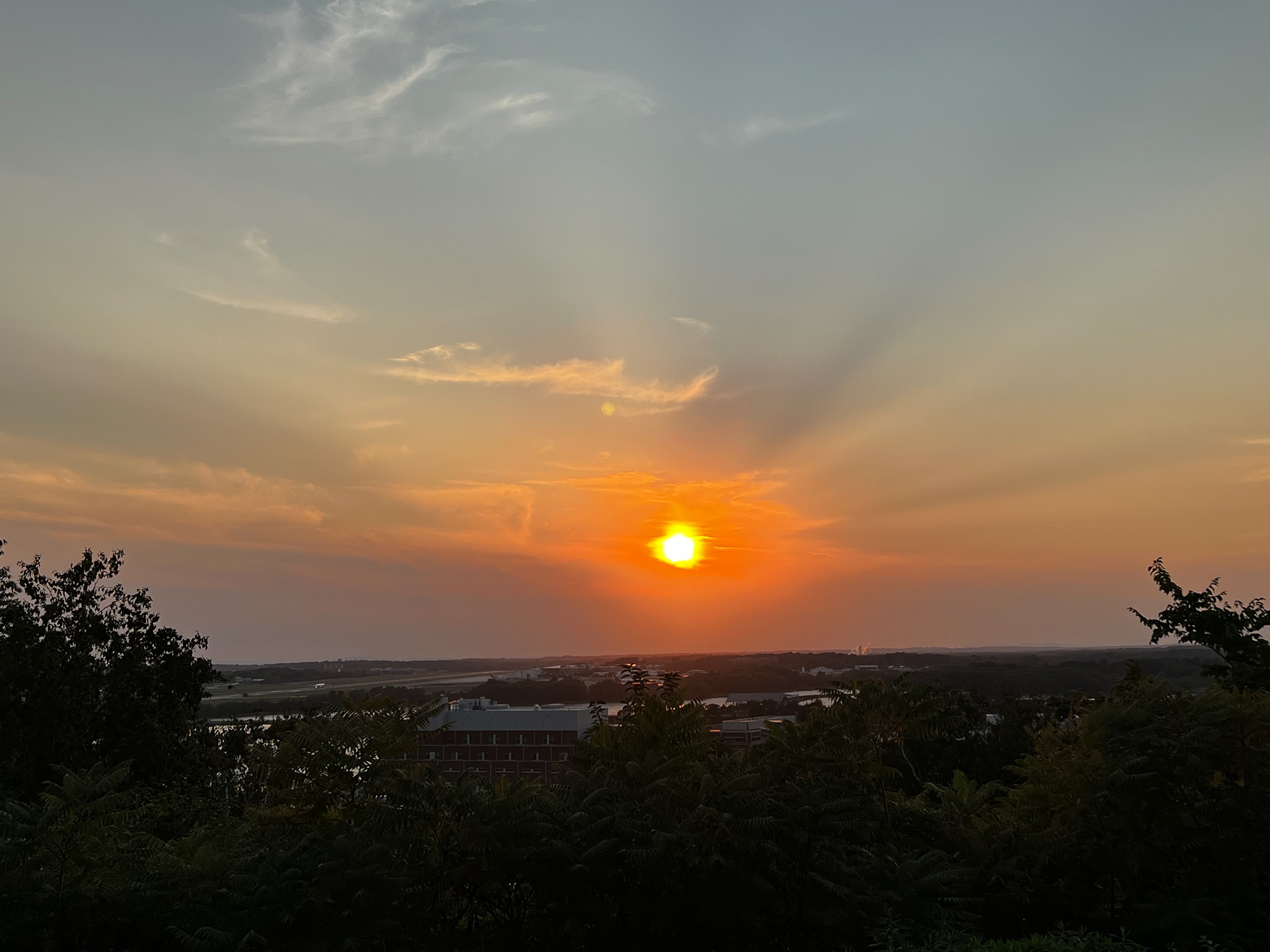 smokey sunset