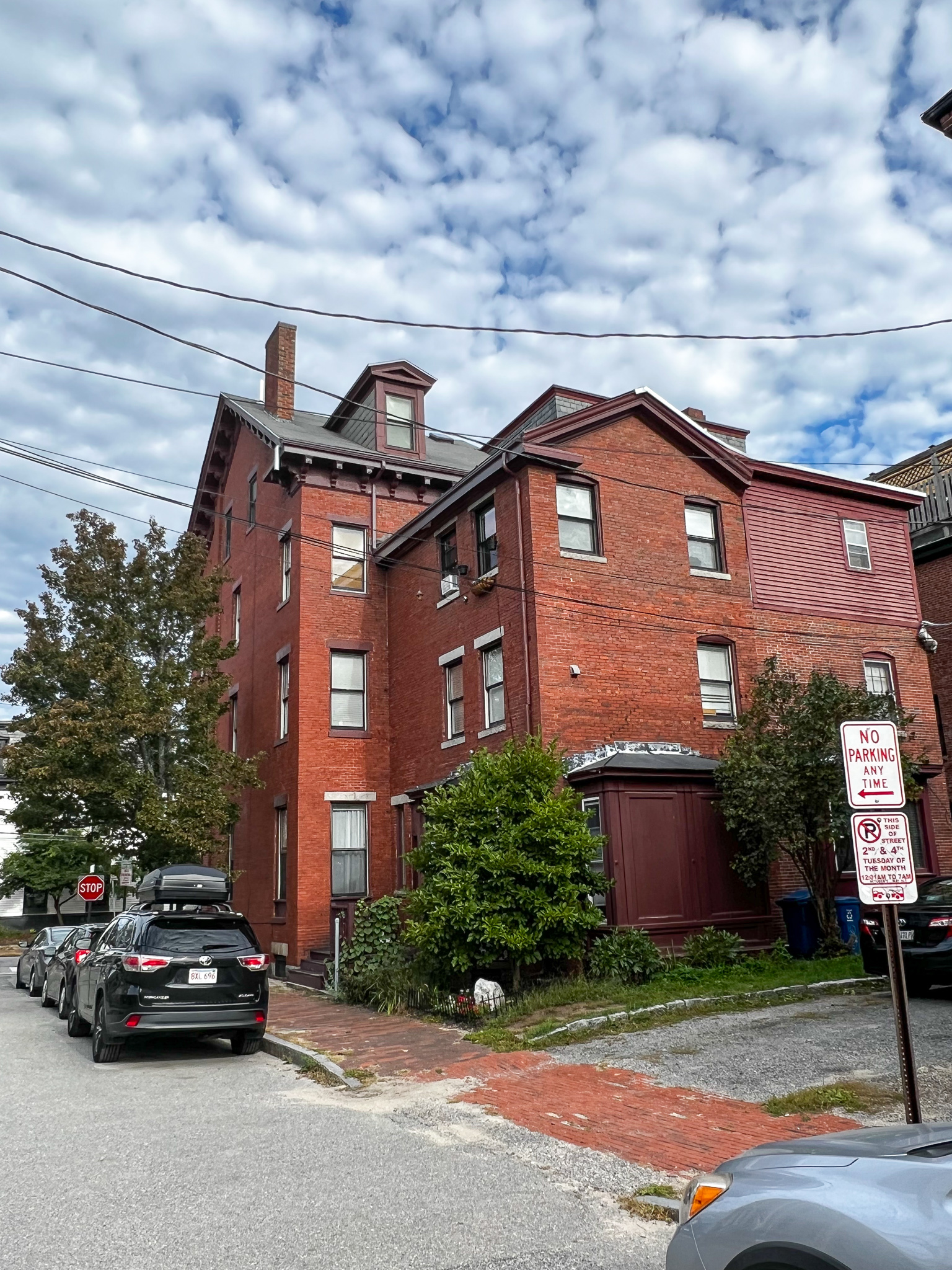 large brick house