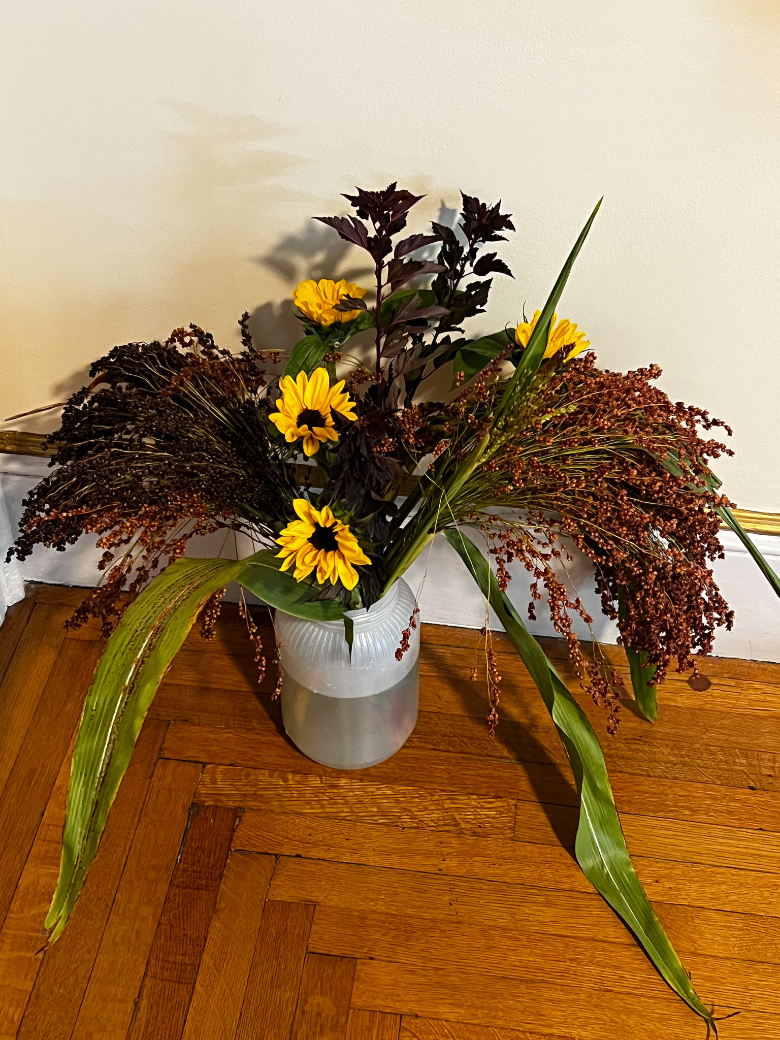 flowers in a vase