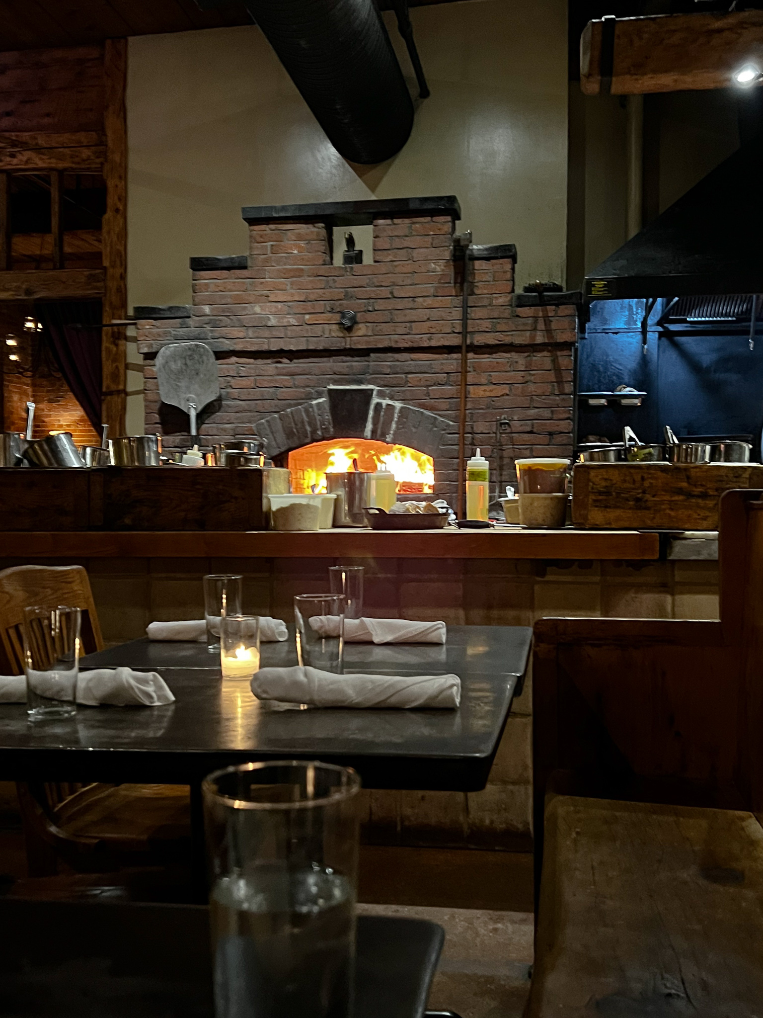 Wood fired oven